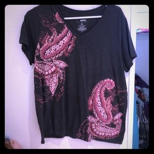 🎨NWOT Colorful Abstract Tee Sz XL🎨